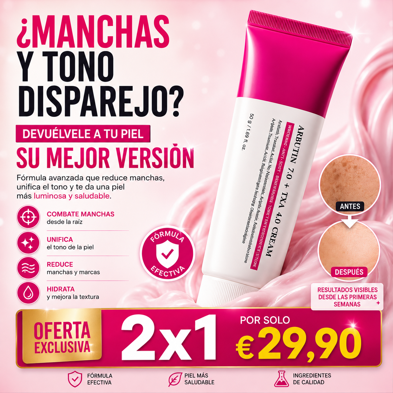 Crema Arbutina