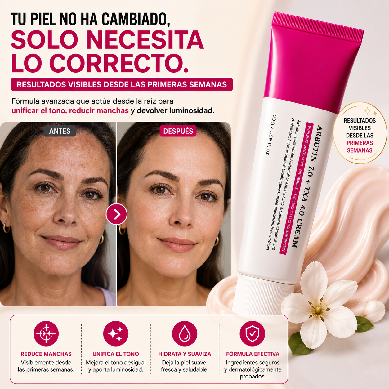 Crema Arbutina