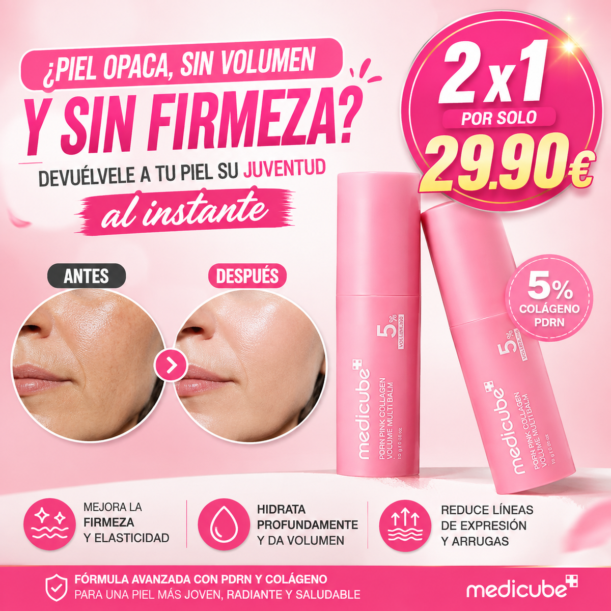 Barra PDRN Medicube - 5% VOLUFINILINE™
