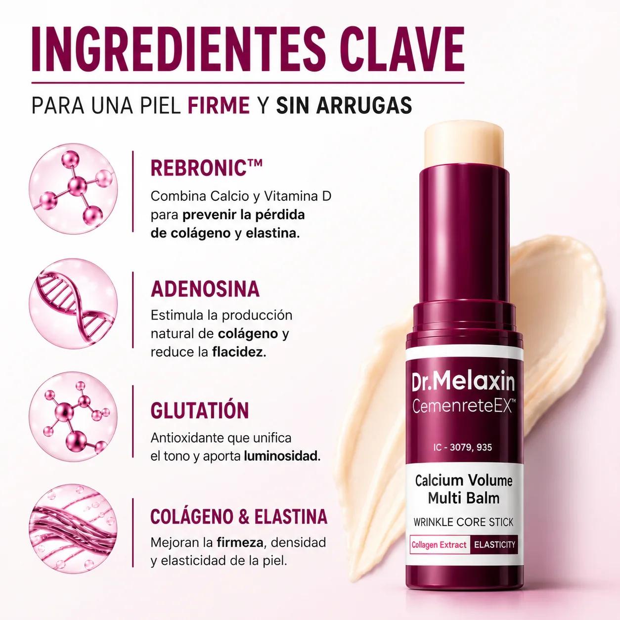 Barra Multibálsamo con Calcio 9G – Dr.melaxin